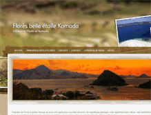 Tablet Screenshot of flores-belle-etoile-komodo.com